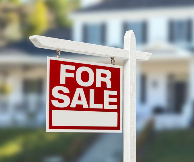 cartello di vendita casa